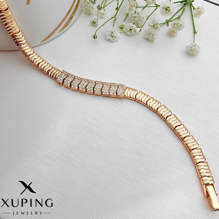 دستبند بافتی نگینی برند ژوپینگ