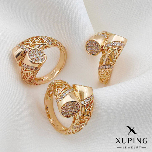 انگشتر نگیندار طرح طلا برند ژوپینگ