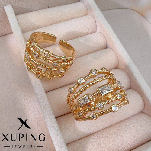 انگشتر نگینی چند لاین برند ژوپینگ