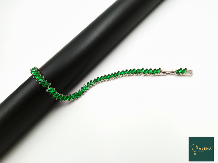 دستبند فول نگین ژوپینگ