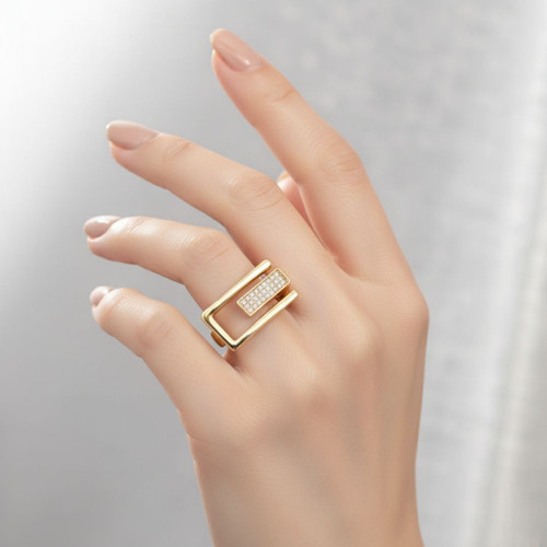 انگشتر طرح طلا ژوپینگ