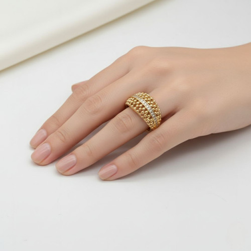 انگشتر طرح طلا برند ژوپینگ