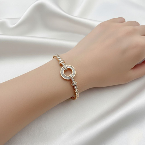 دستبند فول نگین برند ژوپینگ