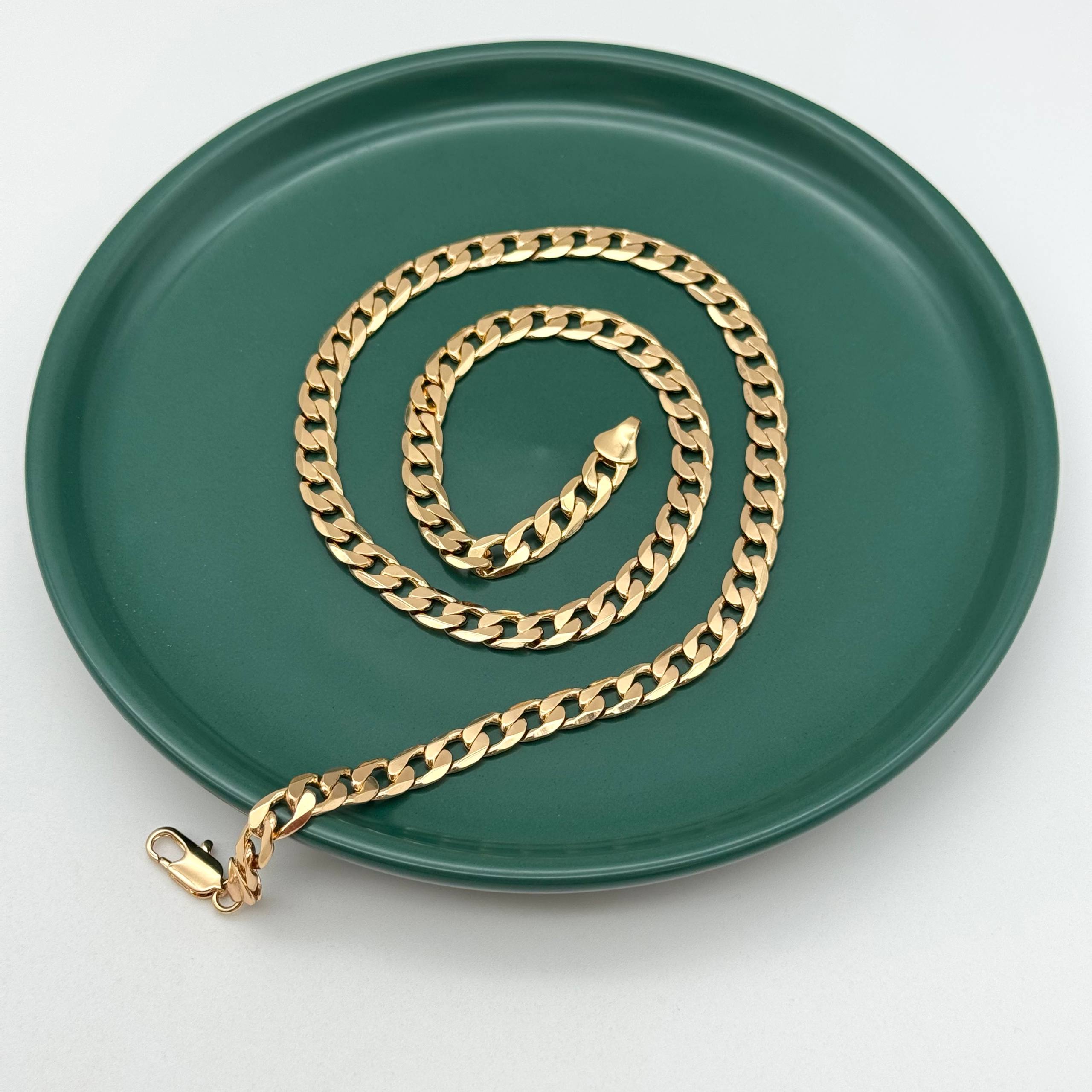 گردنبند طلایی ژوپینگ طرح کارتیر تخت