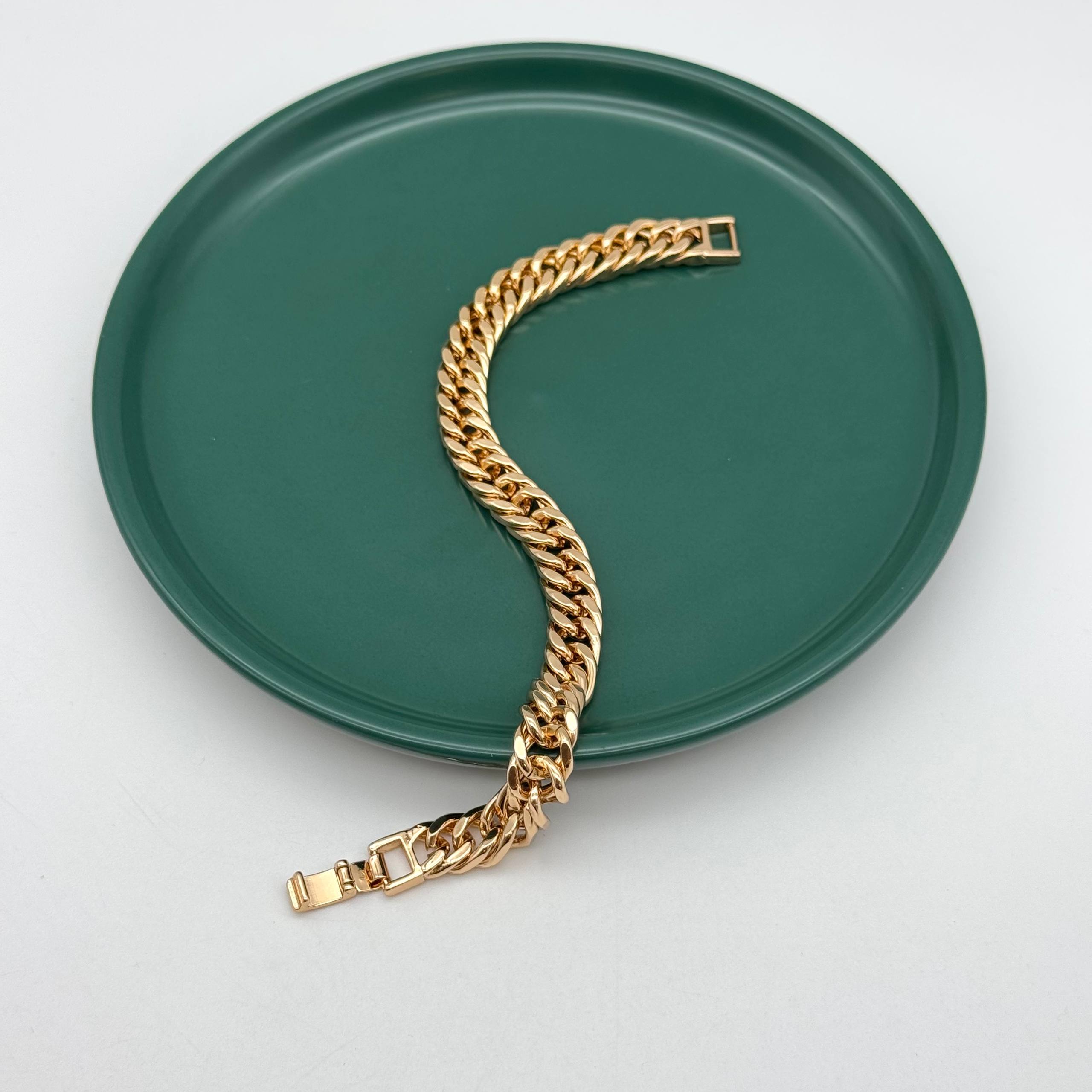 دستبند طلایی ژوپینگ طرح کارتیر