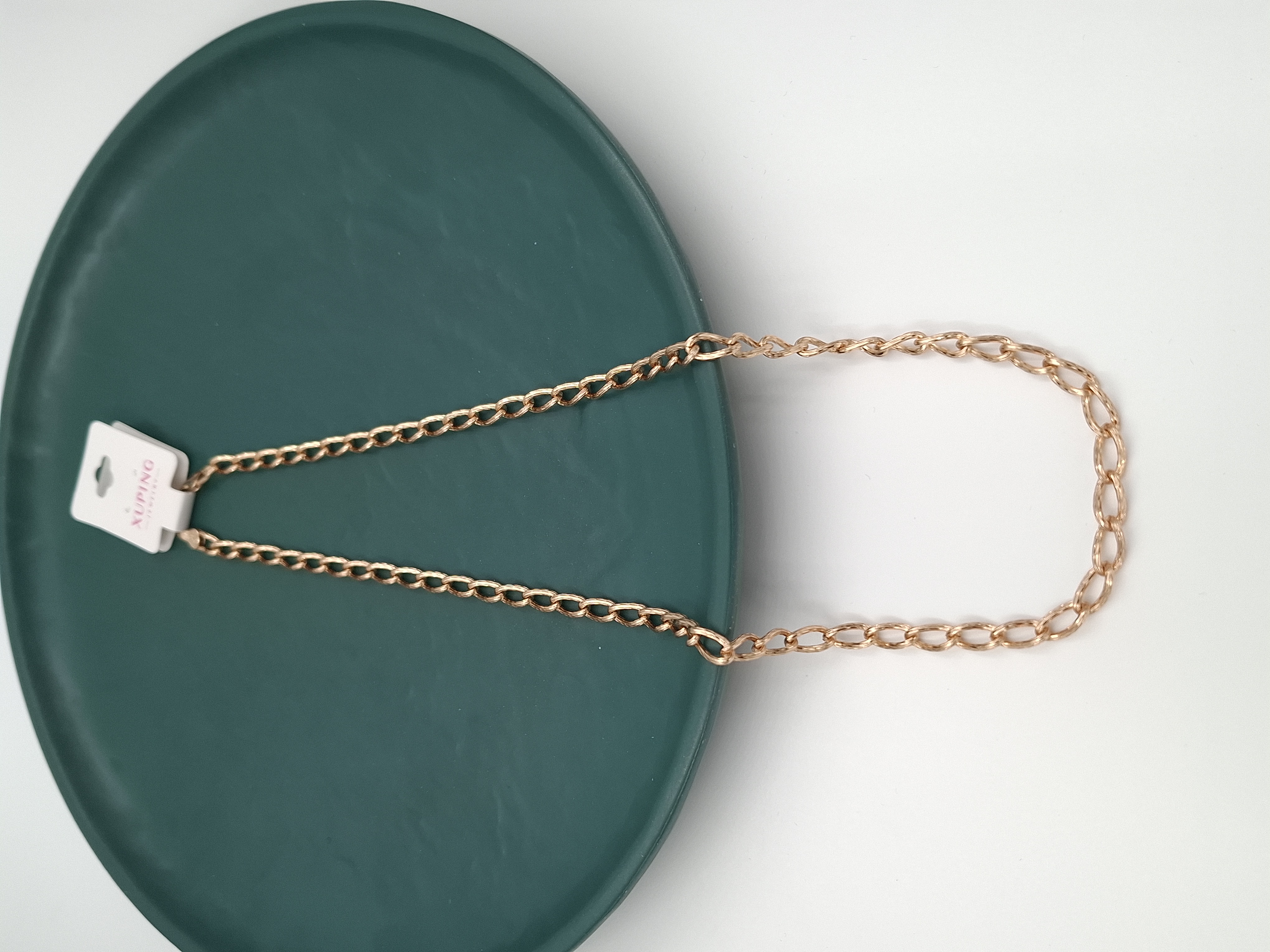 گردنبند زنجیری طلایی برند ژوپینگ ضد حساسیت