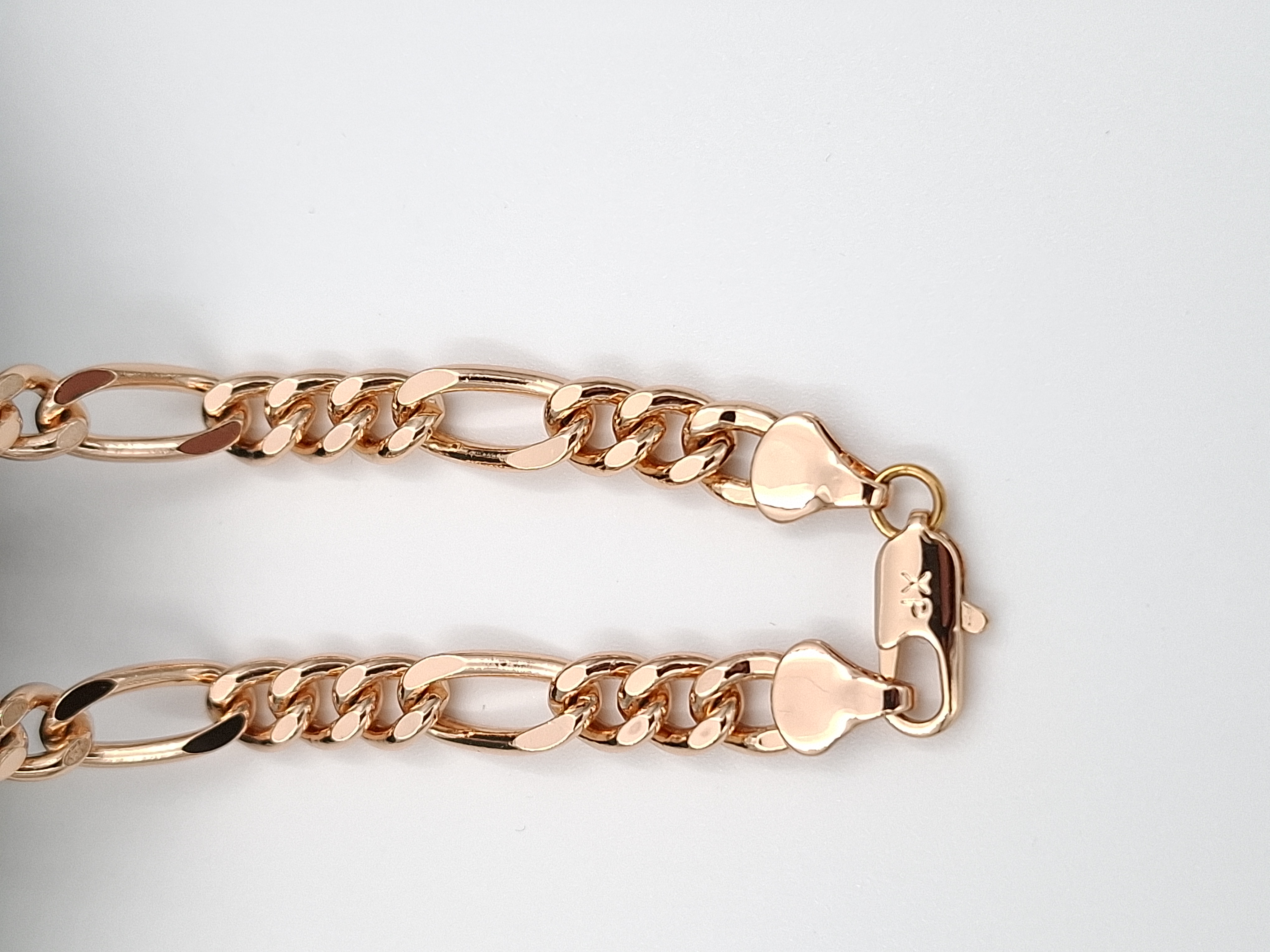 گردنبند زنجیری ژوپینگ طرح فیگارو با آبکاری طلا