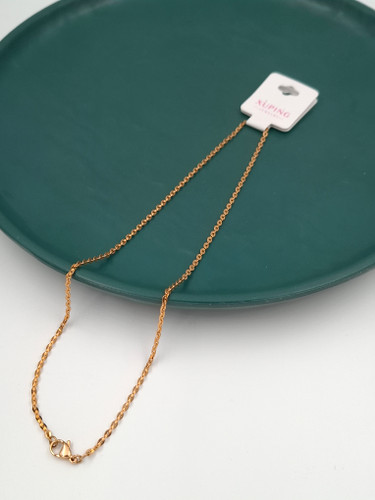 زنجیر طلایی ظریف برند ژوپینگ