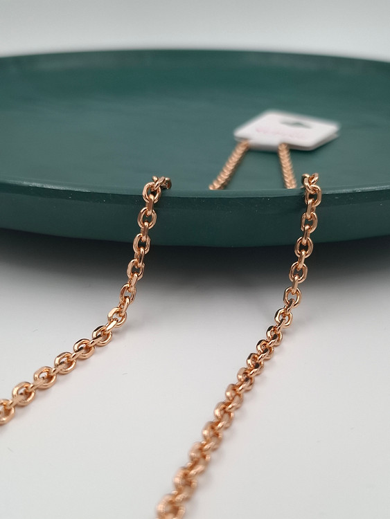 زنجیر ظریف ژوپینگ ضد حساسیت طرح حلقهای طلایی