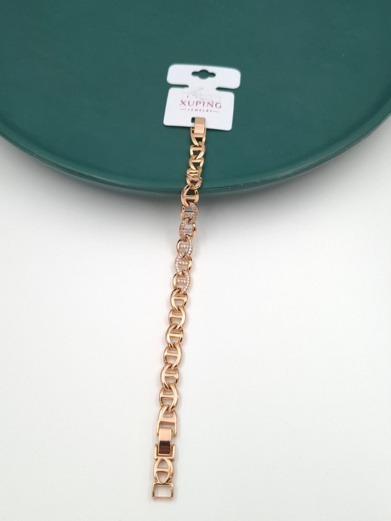 دستبند زنانه ژوپینگ مدل زنجیری نگیندار