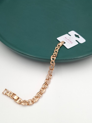 دستبند زنانه ژوپینگ مدل زنجیری نگیندار