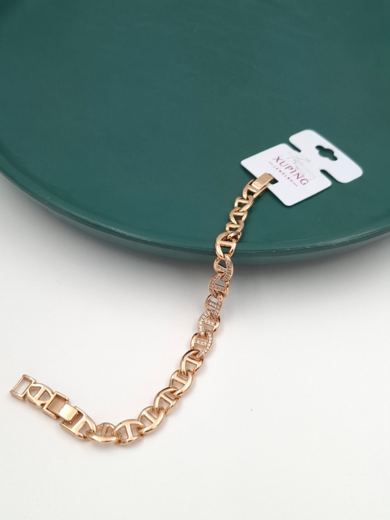 دستبند زنانه ژوپینگ مدل زنجیری نگیندار